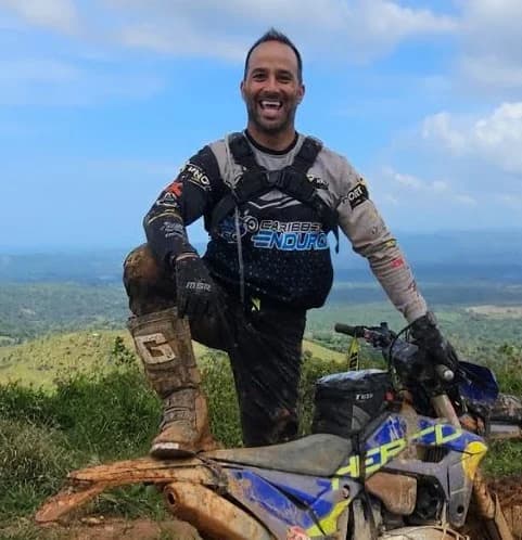 Patrick Poirier, founder of Caribbean Enduro